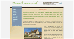 Desktop Screenshot of diamondpark.co.uk